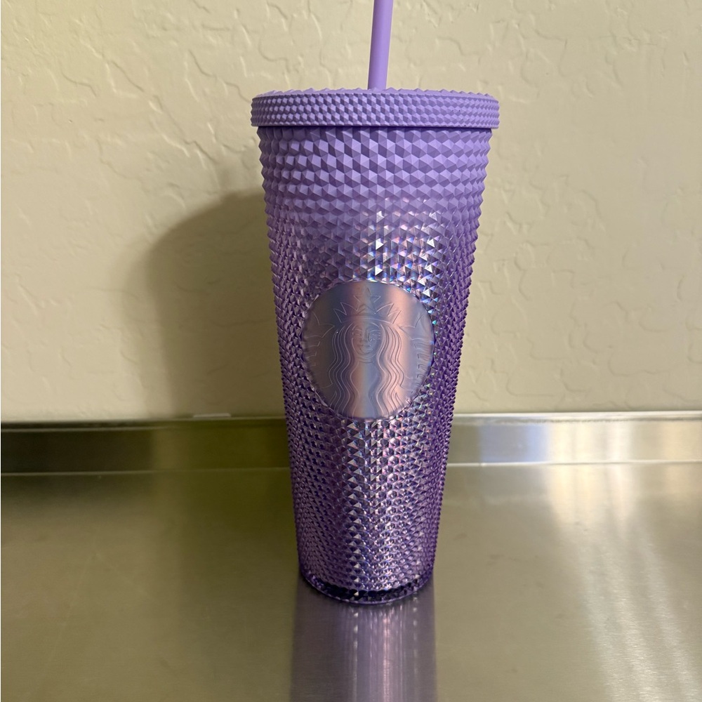 Starbucks Studded Purple Lavender Ombré Tumbler, 2023, 24 oz